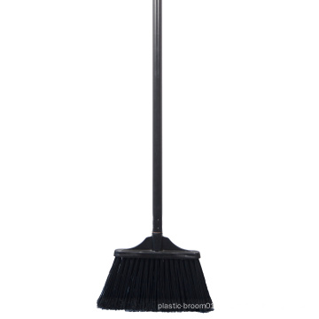 Factory supply angle broom indoor plastic broom with good filament